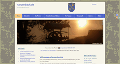 Desktop Screenshot of nanzenbach.de